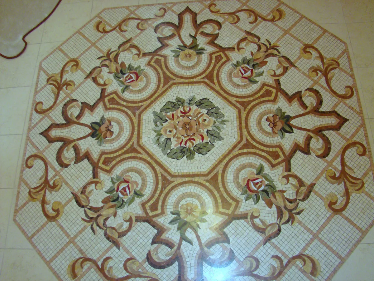 Marble mosaic