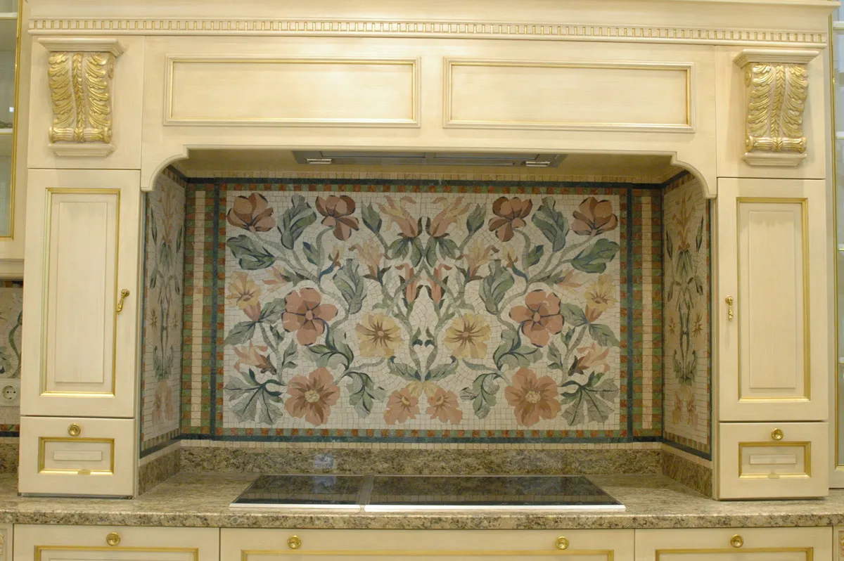 Marble mosaic