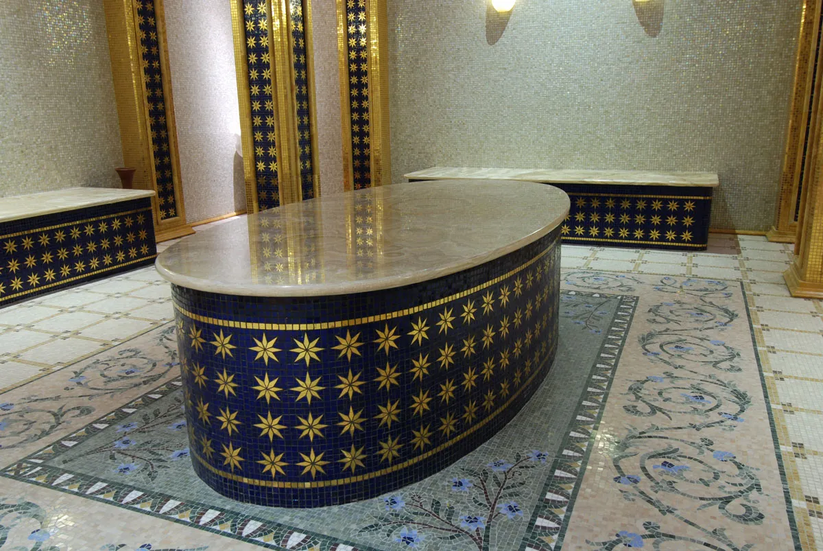 Marble mosaic