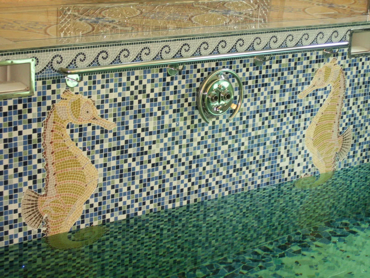 Marble mosaic