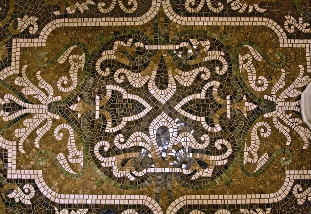 Marble mosaic