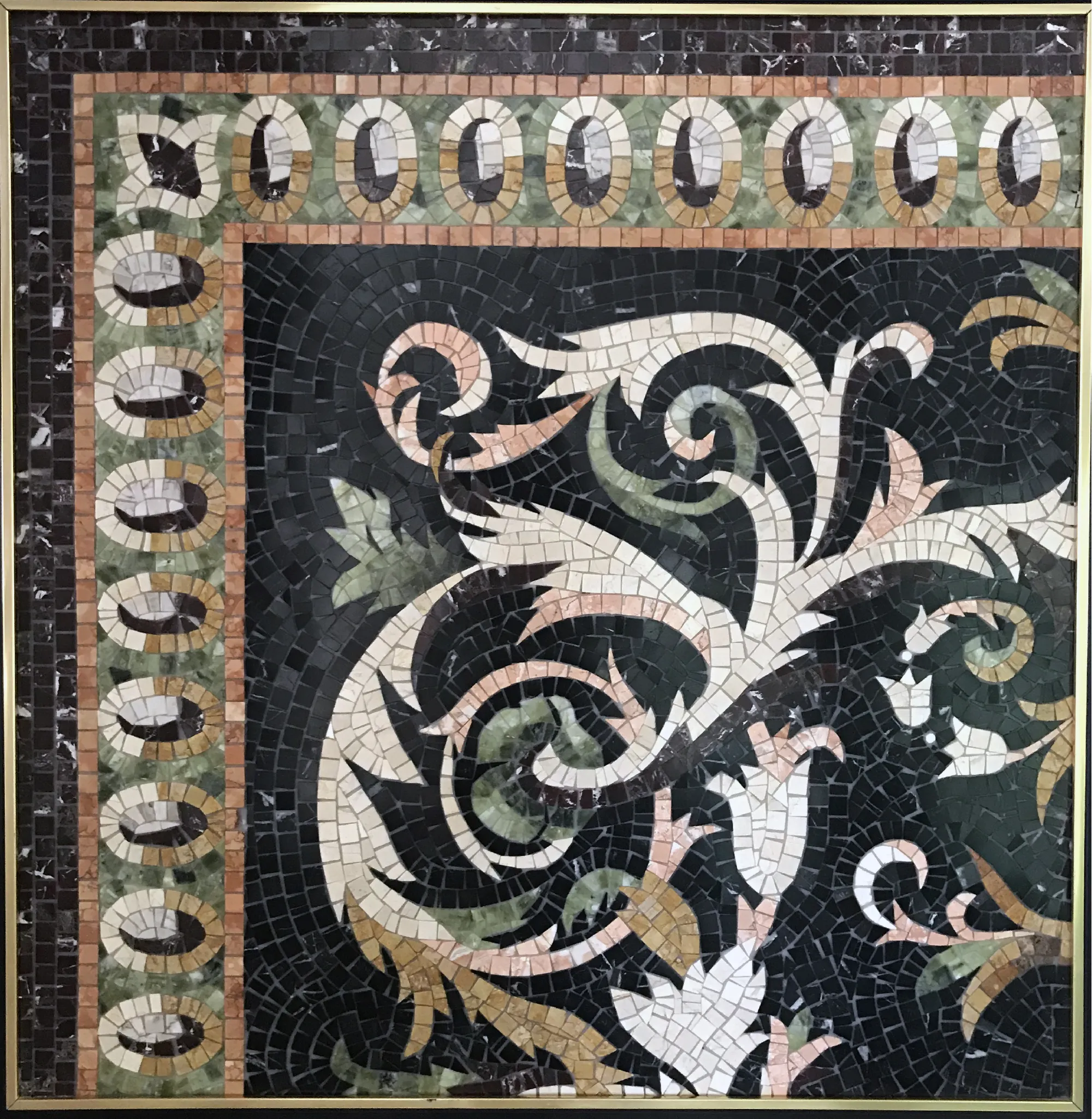 Marble mosaic