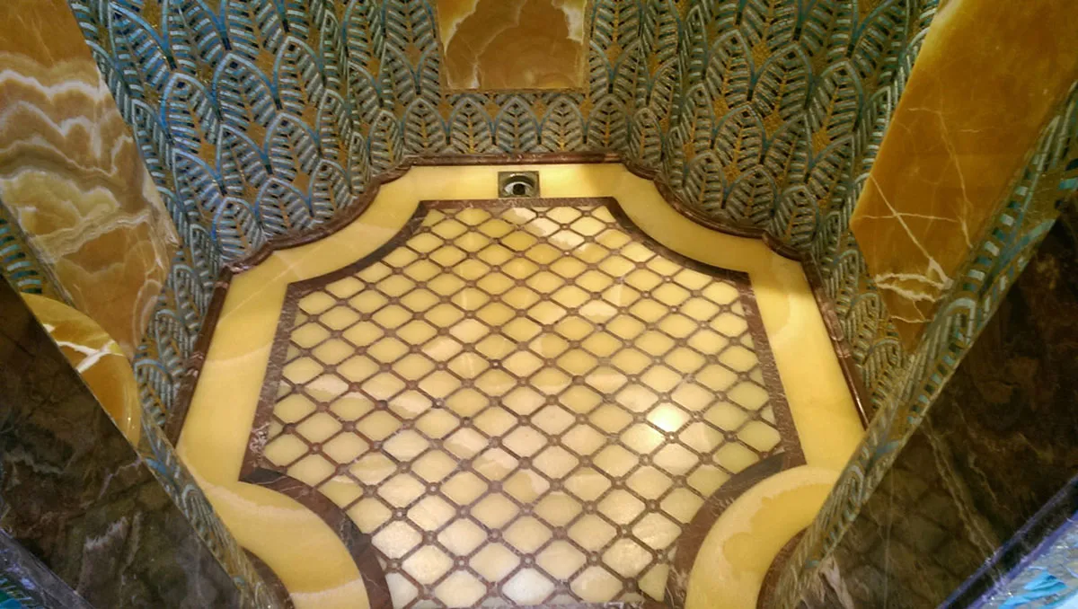 Marble mosaic