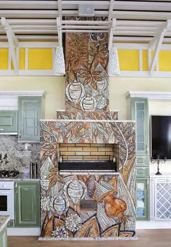 Ceramic in the interior