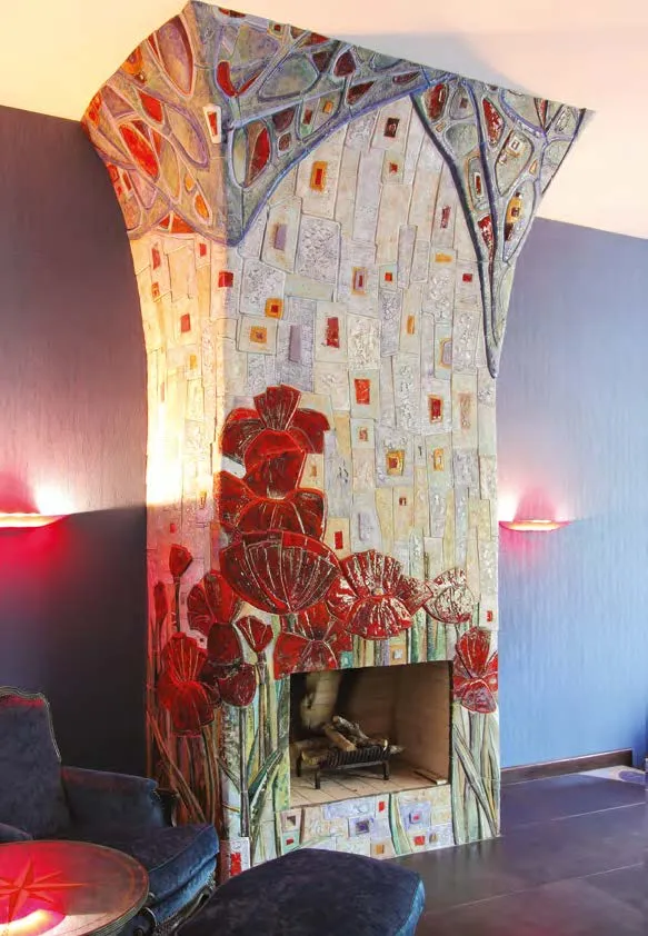 Ceramic in the interior