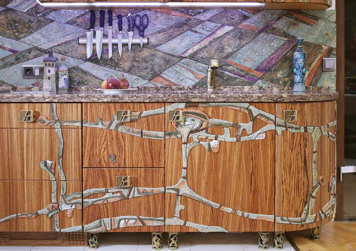 Ceramic in the interior