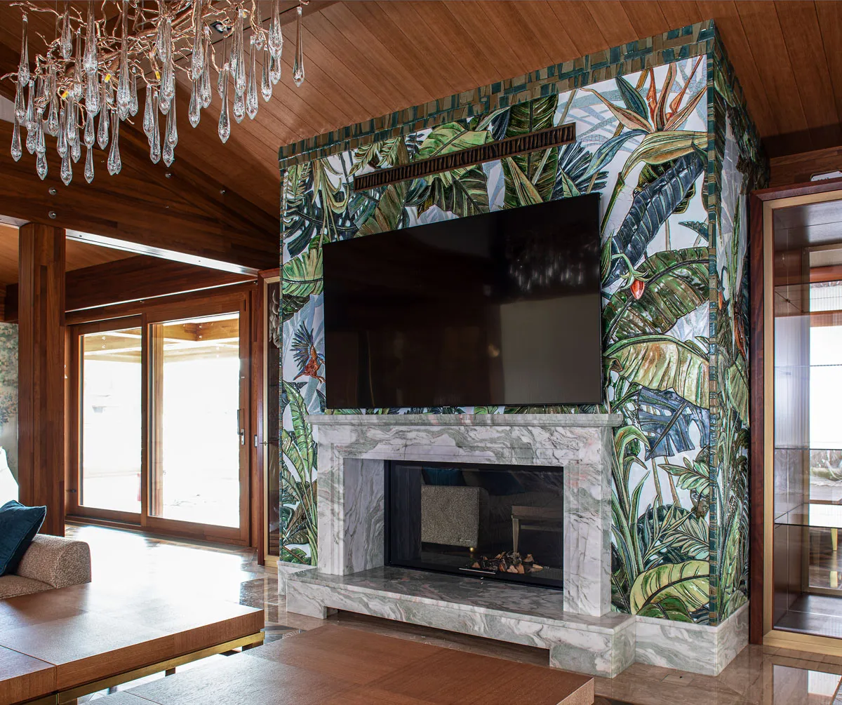 Ceramic in the interior