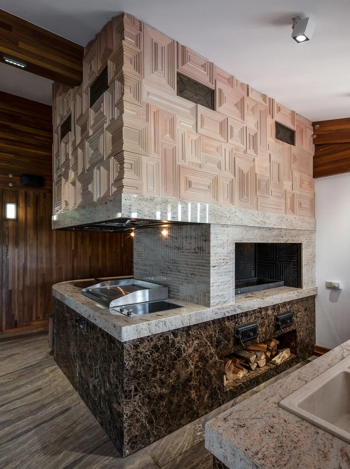 Ceramic in the interior