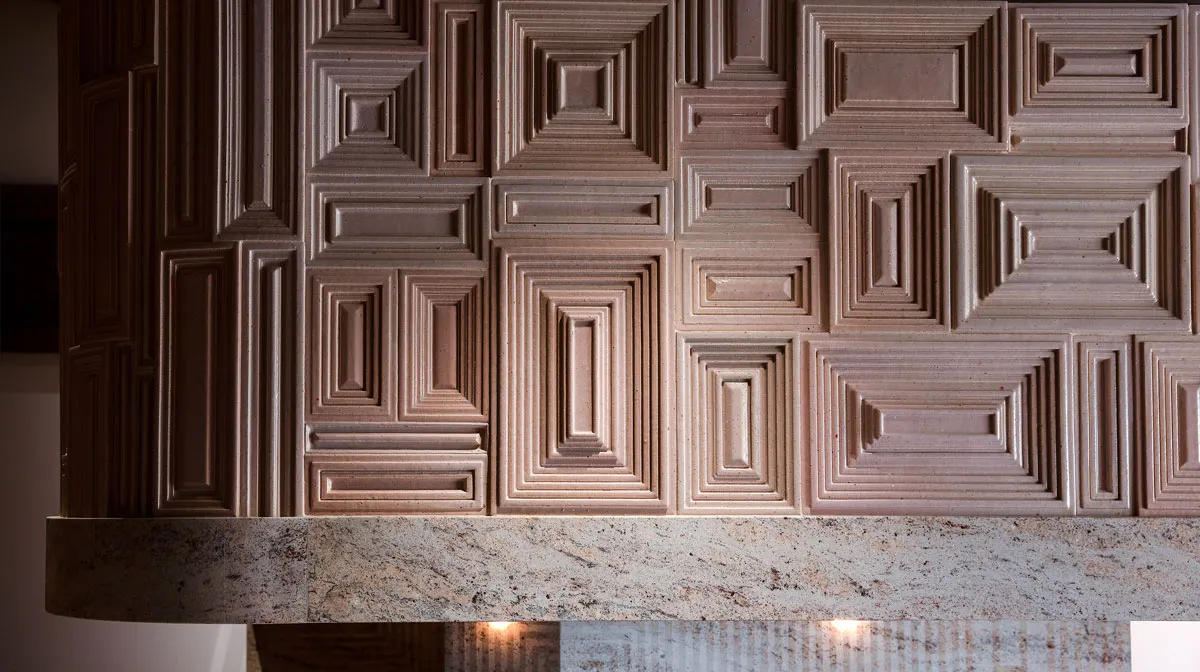 Ceramic in the interior