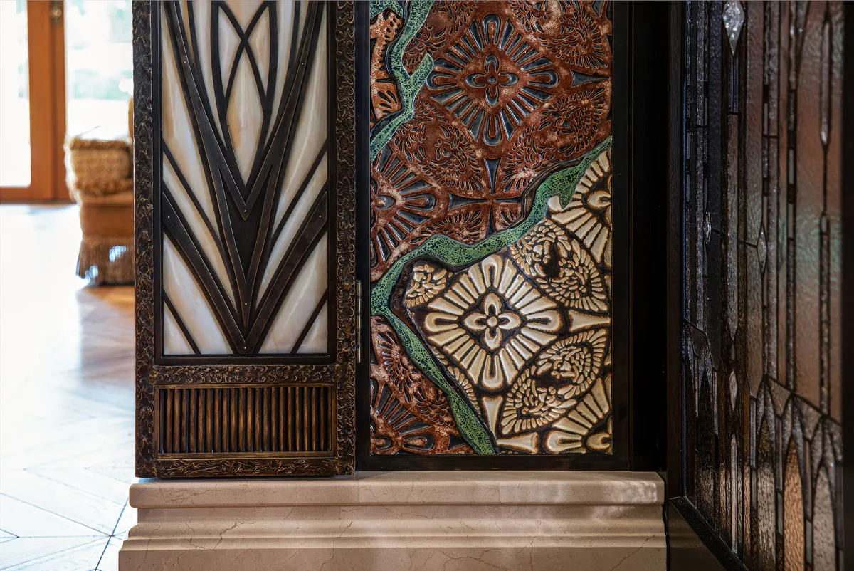 Ceramic in the interior