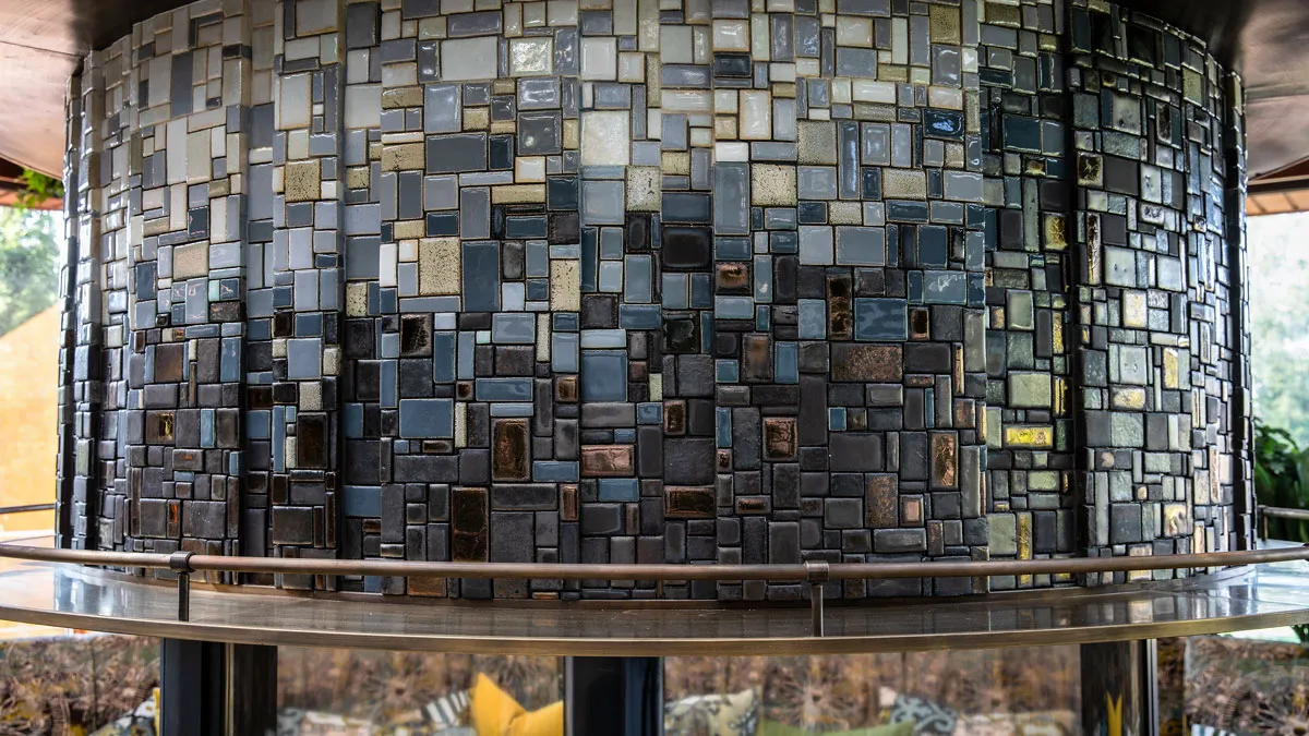 Ceramic in the interior