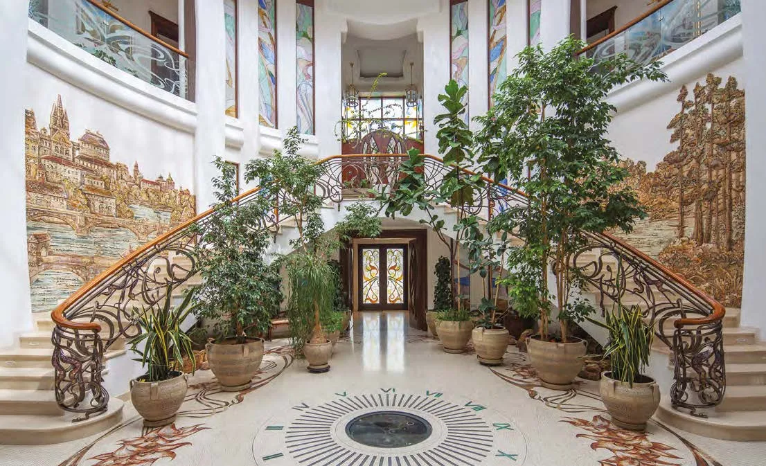 Ceramic in the interior