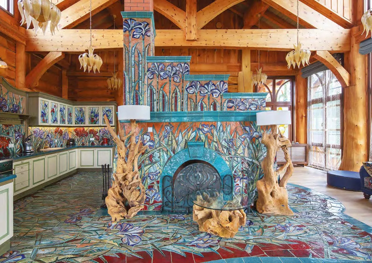 Ceramic in the interior