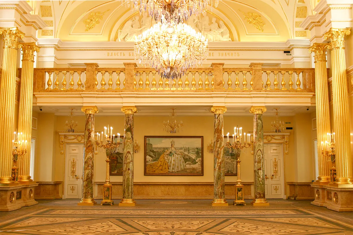 The palace complex of  Tsaritsyno 